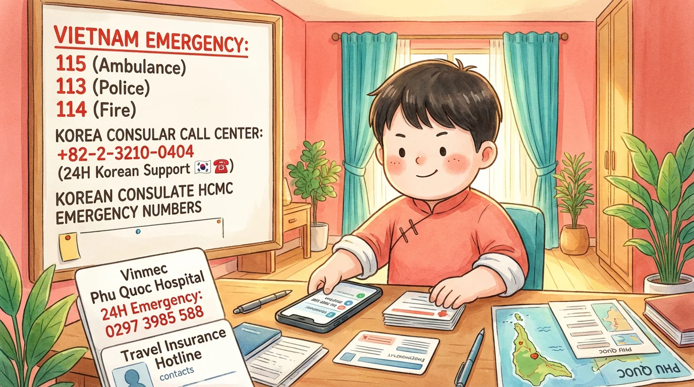 2026 푸꾸옥 여행 건강 유의사항 및 비상 대응 가이드